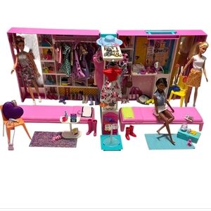 Barbie | Fashionistas Ultimate Closet with Dolls, Accesories and Furniture
